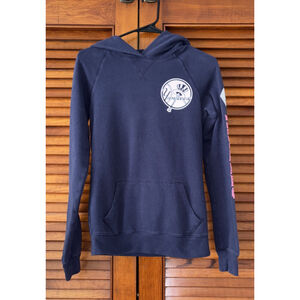 New York Yankees Victorias Secret Pink Hoodie Sweatshirt Size X-Small